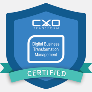 Digital Business Transformation Management Certified Badge